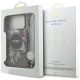 8. Guess IML Flowers Pearl Strap MagSafe Hülle für iPhone 18 Pro Max / 17 Pro Max – schwarz