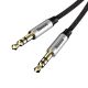 4. Baseus Yiven M30 Stereo AUX 3,5 mm Audiokabel Stecker Miniklinke 1m silber-schwarz (CAM30-BS1)