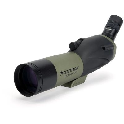 Celestron Ultima 65 Teleskop 55x BaK-4 Schwarz, Grau