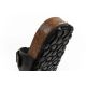 7. Bio Bio Herren-Slipper, profilierte Flip-Flops, Naturleder, schwarz