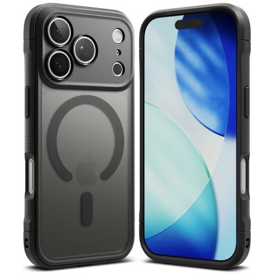 2. Ringke Fusion Bold Magnetic MagSafe Case für iPhone 17 Pro - Mattschwarz