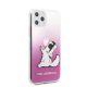5. Karl Lagerfeld KLHCN65CFNRCPI iPhone 11 Pro Max hardcase różowy/pink Choupette Fun