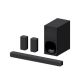 4. Sony 5.1-Kanal-Soundbar HT-S20R mit USB-Anschluss, Schwarz, Bluetooth