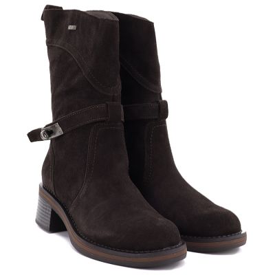 4. Chocolate Big Star Damen-Lederstiefeletten UU274609
