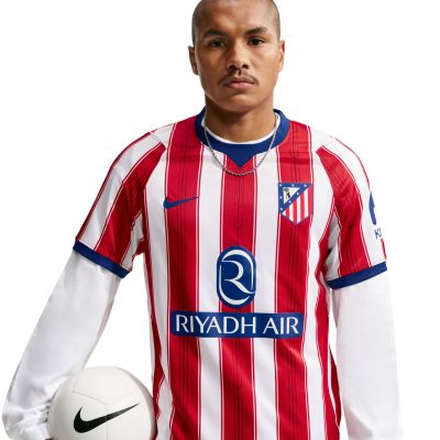 5. Nike Atlético Madrid 2026/27 Stadion Heimtrikot Herren Weiß und Rot II1893 101