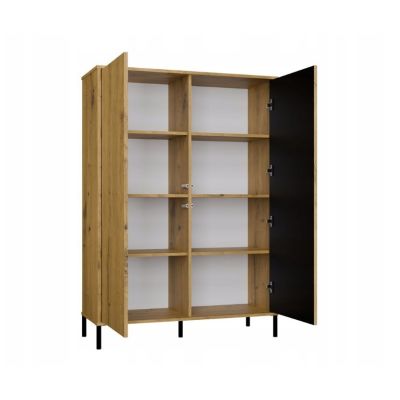 4. KAMARO 2DD SLIM/GŁ ARTISAN VITRINE KPL