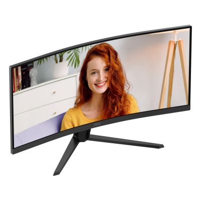 14. AOC B3 CU34B3E Computermonitor 86,4 cm (34") 3440 x 1440 px Wide Quad HD LED Schwarz