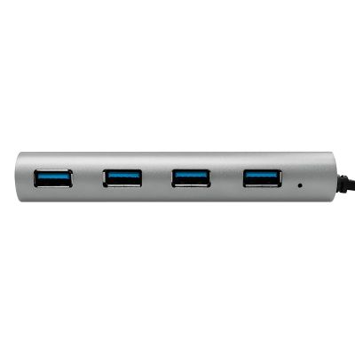 4. LogiLink UA0309 USB 3.2 Gen 1 (3.1 Gen 1) Typ-C Hubs und Konzentratoren 5000 Mbit/s Grau