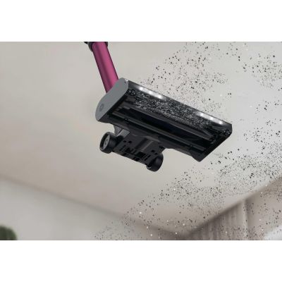 23. Hoover HF610HX 011 Akku-Staubsauger, beutellos, 0,7 l, 650 W, lila, 4 Ah