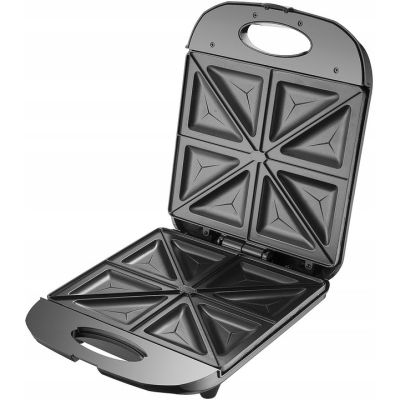 4. PROMIS 4-Sandwich-Toaster, Schwarz STP25