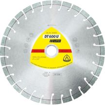 Segmentierte Diamanttrennscheibe 230 mm x 2,6 mm x 22,2 mm DT600U Stahlbeton, kurze Zähne (20 mm)