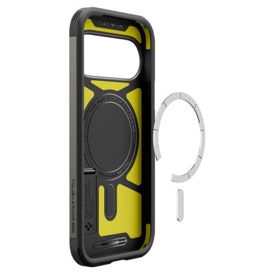 8. Spigen Tough Armor Mag MagSafe Hülle für Google Pixel 11 – Dunkelgrau
