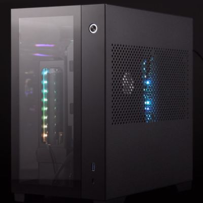 7. RAIJINTEK PAEAN Mini Mini Tower Schwarz