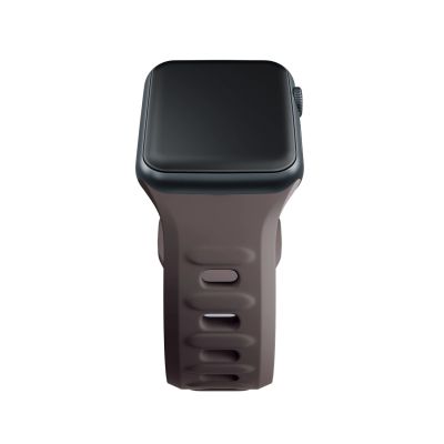 9. 3mk Silikon- Watch für Apple Watch 38/40/41 mm – Dunkelgrau
