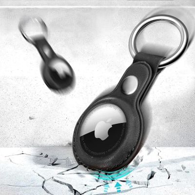 4. Tech-Protect NaturalFit Case für Apple AirTag 1/2 - Schwarz