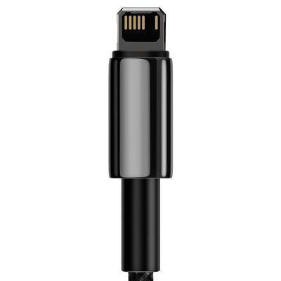 8. Baseus Tungsten kabel USB - Lightning 2,4 A 1 m schwarz (CALWJ-01)