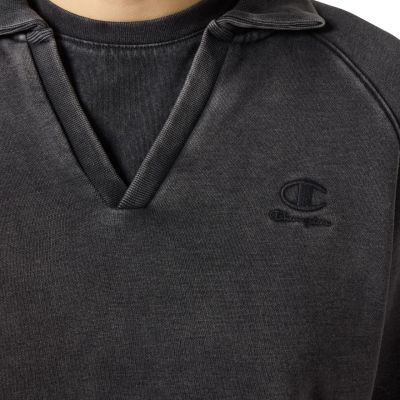 4. Champion Damen Polo-Sweatshirt Grau 118366 KK001