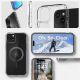 7. Spigen Ultra Hybrid MagSafe Hülle für iPhone 15 Plus – Carbon