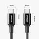 16. Ugreen Kabel USB Typ C (männlich) auf Typ C (männlich) Kabel 1m weiß (US300)