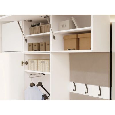 6. Schrank HAGA 1SZ Weiß