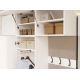 6. Schrank HAGA 1SZ Weiß