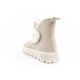 5. Lee Cooper Damen Stiefel Winterstiefel modisches Schaffell isoliertes Leder Beige
