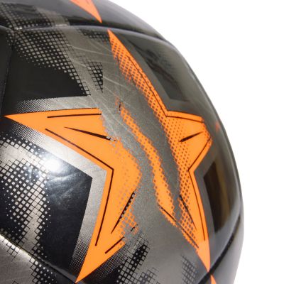 4. adidas UCL Club 26/27 Liga-Phase Fußballschuh Schwarz/Silber/Orange KE9762