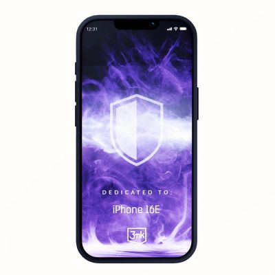 5. 3mk Smoke MagCase für Apple iPhone SE4/16E – Mattschwarz