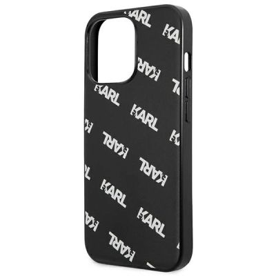 6. Karl Lagerfeld Allover Case für iPhone 13 Pro / iPhone 13 - Schwarz
