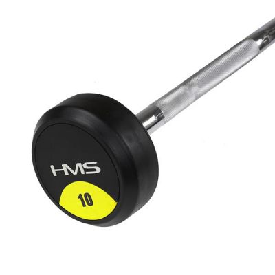10. Gummierte Festhantel/Stange HMS GSL-10 10 kg