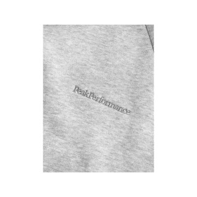 4. Peak Performance M Original Small Logo Crew Sweatshirt, grau