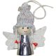 7. Weihnachtsengel-Anhänger, Silber, 7 cm