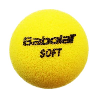 6. Babolat Soft Foam Tennisbälle 3 Stück 501058