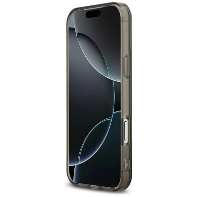 5. US Polo DH und Bottom Stripe Logo MagSafe Hülle für iPhone 17 Pro Max - Schwarz