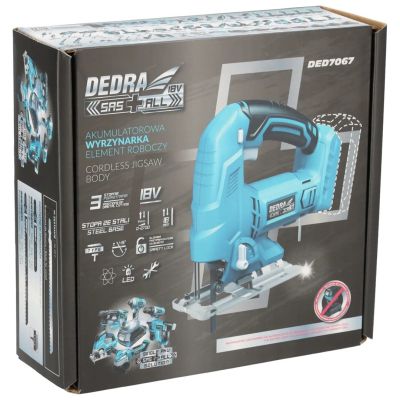 DEDRA DED7067 18V SAS+ALL Akku-Stichsäge (ohne Ladegerät und Akku)