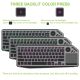 15. TECHLY DRAHTLOSE DUAL-BT/RF-TOUCH-TASTATUR