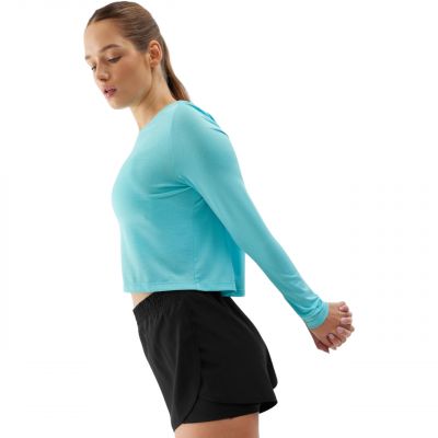 10. Langarm-T-Shirt 4F F218 W 4FWSS24TFLOF218 33S
