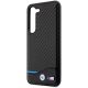 6. BMW Leder Carbon Hülle für Samsung Galaxy S23+ - schwarz