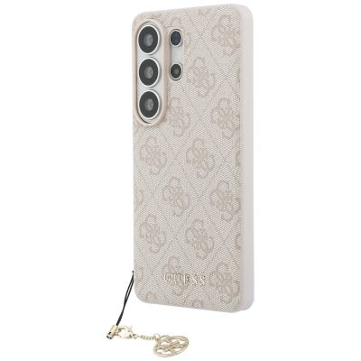2. Guess 4G Classic Logo Charm MagSafe Hülle für Samsung Galaxy S26 Ultra – Pink