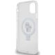 7. Karl Lagerfeld KLHMN61HMRSKCH iPhone 11 / Xr 6,1" weiß/weiß Hardcase Ringständer Karl&Choupette MagSafe