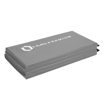 10. Klappbare Gymnastikmatratze grau 2400x1200x50mm HMS MGS01