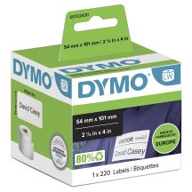 DYMO LW - Versand-/Namensschildetiketten - 54 x 101 mm - S0722430