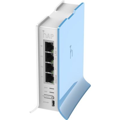 3. Mikrotik RB941-2ND-TC WLAN-Access-Point 300 Mbit/s Blau, Weiß
