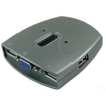 Sedna SE-KVM-USB-22 KVM-Switch Grau