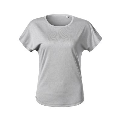 2. Zoom Damen-T-Shirt (Silbermeliert)