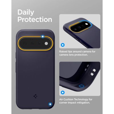 9. Spigen Nano Pop MagSafe Hülle für Google Pixel 11 – Marineblau