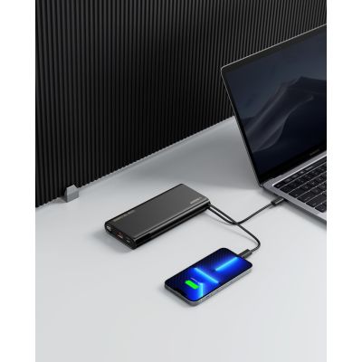 15. VEGER TC130 Powerbank Lithium-Ionen (Li-Ion) 25000 mAh Schwarz