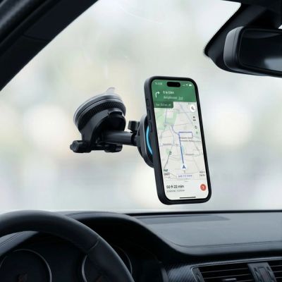 9. Tech-Protect V20 MagSafe Kfz-Halterung für Windschutzscheibe/Lüftungsschlitze/Armaturenbrett 25W QI2.2 - Schwarz