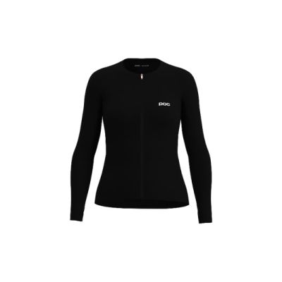 POC W's Cadence Langarmtrikot Schwarz