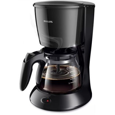 3. Philips Daily Collection HD7432/20 Kaffeemaschine mit Tropfschale, 750 W, Schwarz